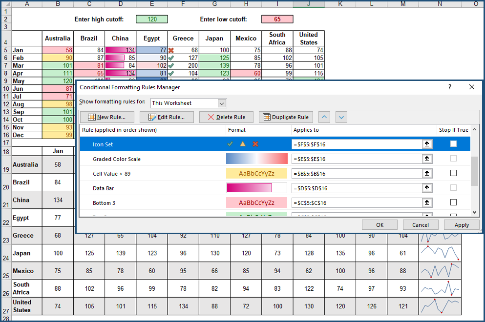 Conditional-Formatting